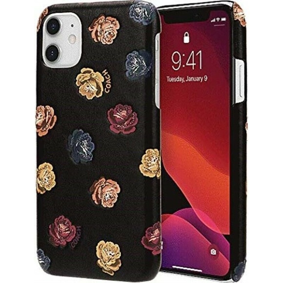 Coach Accessories - Coach Printed Leather Slim Wrap Case for iPhone 11